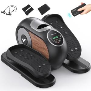 Compact Under Desk Elliptical Machine for Home Fitness
