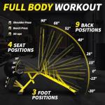 Adjustable Weight Bench for Home Gym Workouts