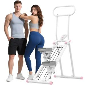 Foldable Vertical Cardio Machine for Home Fitness