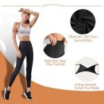 High Waisted Tummy Control Yoga Leggings with Pockets