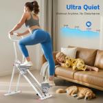 Foldable Vertical Cardio Machine for Home Fitness