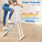 Foldable Vertical Cardio Machine for Home Fitness
