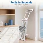 Foldable Vertical Cardio Machine for Home Fitness