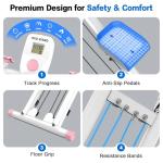 Foldable Vertical Cardio Machine for Home Fitness