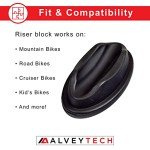 AlveyTech Indoor Bike Trainer Wheel Riser Block