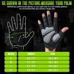 Seektop Breathable Weightlifting Workout Gloves - Black