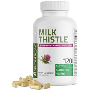 Milk Thistle & Dandelion Root for Liver Health