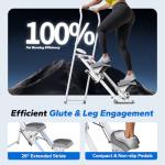 MERACH Compact Vertical Climber for Full-Body Workout