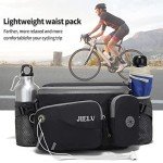 Water-Resistant Hiking Waist Bag with Bottle Holder