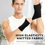 Wrist Support Sleeves for Pain Relief & Fitness