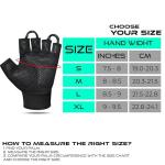 BEAST RAGE Anti-Slip Half Finger Gym Gloves