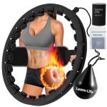 Magnetic Lock Weighted Hula Hoop for All Ages