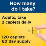 Joint Support Glucosamine Chondroitin with MSM, 120 Caplets