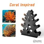 Coral-Inspired 4-Tier Dumbbell Rack Stand