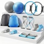 14-Piece Pilates Ring and Ball Set for Women