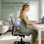 Slim Panda 9-Inch Pilates and Exercise Ball