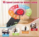 Compact Under Desk Elliptical Machine with Monitor