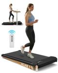 Walking Pad Treadmill with Incline Under Desk Treadmill 2.5 HP Portable Walking Pad 2 in 1 for Walking and Jogging, Under Desk Treadmill for Home Office with Remote Control.