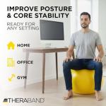 THERABAND 18" Pro Series Stability Ball for Balance