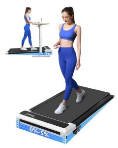 Walking Pad Treadmill, Walking pad with Incline,2 in 1 Walking pad for Walking and Jogging, 2.5HP Compact Treadmill for Home Office with Remote Control, LED Display