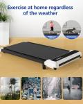 Walking Pad Treadmill, Walking pad with Incline,2 in 1 Walking pad for Walking and Jogging, 2.5HP Compact Treadmill for Home Office with Remote Control, LED Display