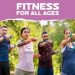 Yes4All Non-Slip Hexagon Neoprene Dumbbell Set