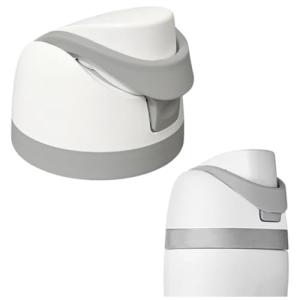 Replacement Lid for Owala Freesip, One Button Water Bottle Replacement Cap Compatible with Owala Cup 16oz 24oz 32oz 40oz, No Leakage Replacement Accessory for Owala Free Sip (Gray)