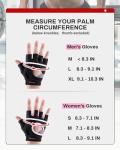 VINSGUIR Gym Workout Gloves for Weightlifting and More