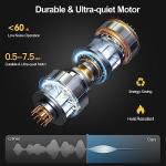 Under Desk Treadmill, Walking Pad for Home/Office, Portable Walking Treadmill Walking Jogging Machine with Walking Bar, Remote Control LED Display (2024 New Version)