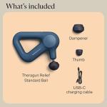 TheraGun Handheld Percussion Massage Gun - Navy