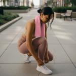 Wellrox Microfiber Hand Towel- Absorbent Sweat Towels, Workout Towels for Women- Yoga Mat Towel for Pilates, Hot Yoga, Gym Workouts (PINK)