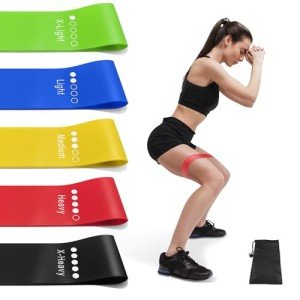 Multi-Colored Resistance Bands Set for Workouts