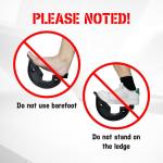 Yes4All Ergonomic Foot Rocker for Calf Stretching