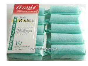 Annie Classic Foam Rollers - 10 Pack Green
