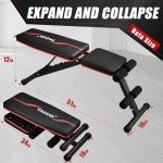 Adjustable Weight Bench for Home Gym Workouts