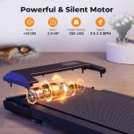 SupeRun Portable Under Desk Treadmill with Remote