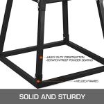 VEVOR 4-Piece Plyometric Jump Box Set, Black