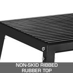 VEVOR 4-Piece Plyometric Jump Box Set, Black