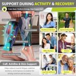 Calf Compression Sleeves for Varicose Veins & Pain Relief