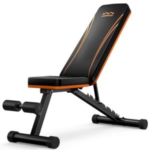 Adjustable Foldable Weight Bench for Home Gym