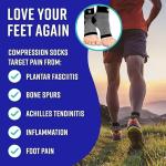 Comfortable Arch Support Compression Socks for Pain Relief