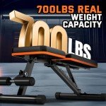 Adjustable Foldable Weight Bench for Home Gym