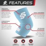 Elbow Compression Sleeve for Pain Relief & Support