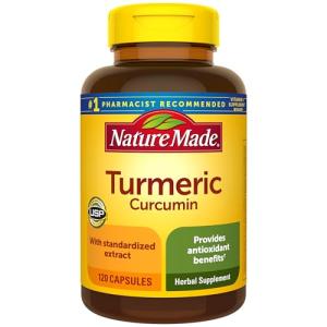 Turmeric Curcumin 500mg Herbal Supplement, 120 Capsules