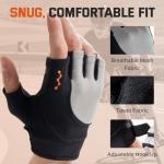 Lusper Full Palm Workout Gloves for Men & Women