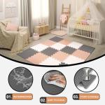 BalanceFrom Kids Puzzle Exercise Play Mat Set