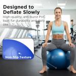 TheraBand 75cm Stability Ball for Fitness and Balance