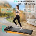 Compact Under Desk Treadmill with Incline