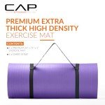 CAP Purple High Density Exercise Mat - 74"x24