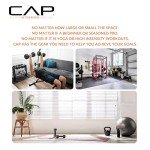 CAP Purple High Density Exercise Mat - 74"x24